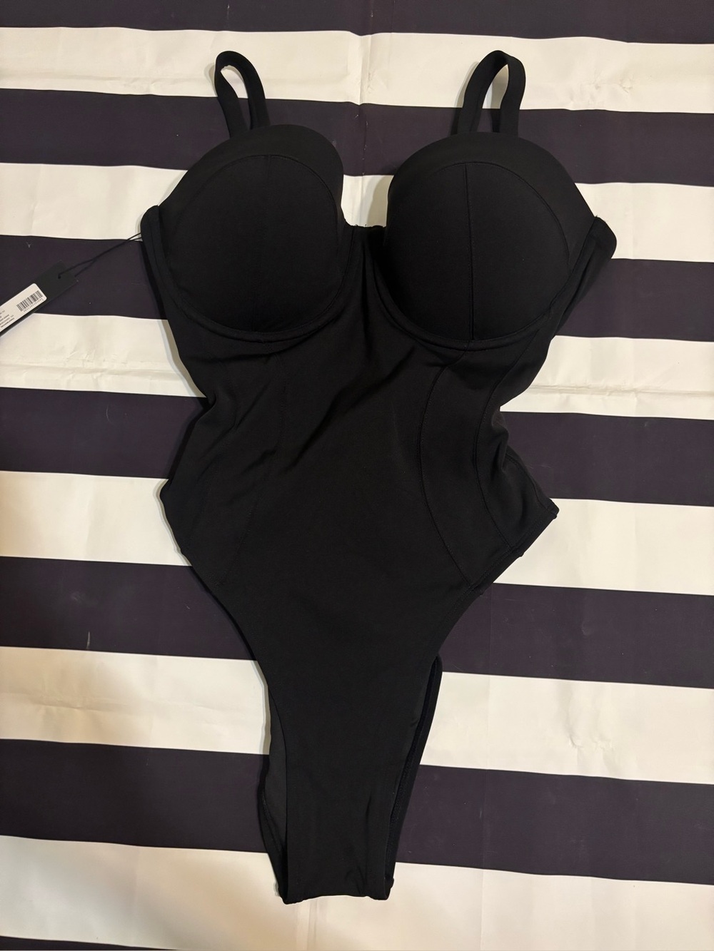 BNWT TA3 High Cut Lushy One Piece SwimSuit Medium Regular H/I Cup